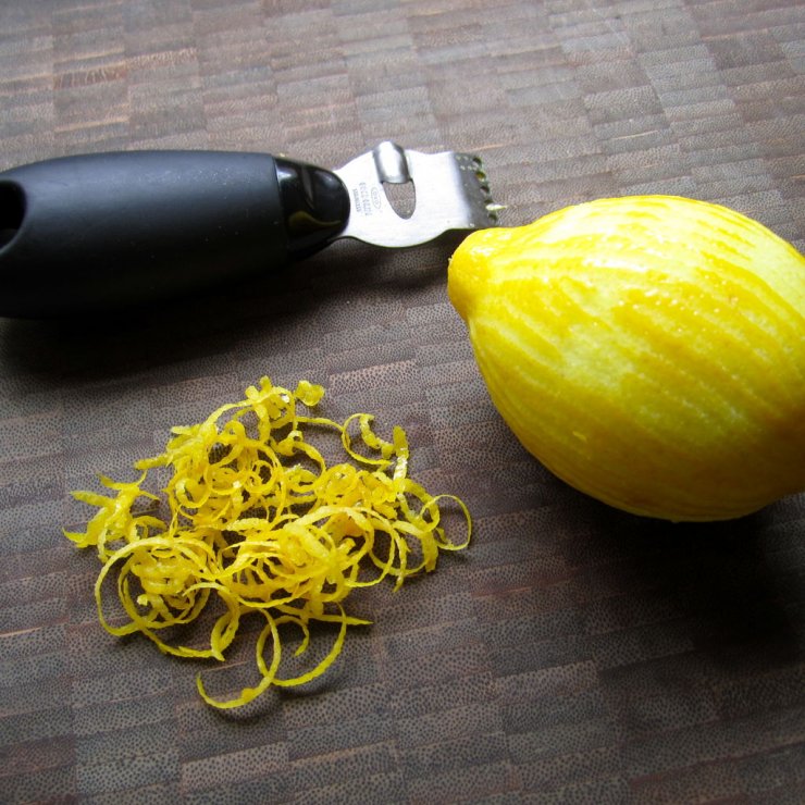 Как сделать цедру лимона - НА ПРИМЕРАХ