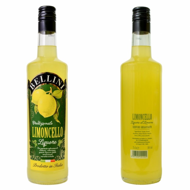 Самодельный лимонный ликер на основе цедры и сока